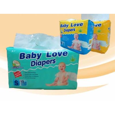 Baby diapers disposable diaper made in china