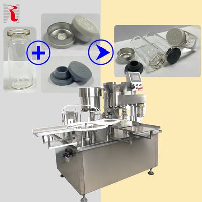 Small Vial 10ml Vial Filling Stoppering Capping Machine