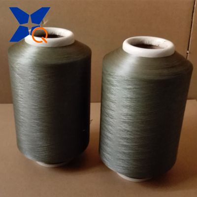 XT11148 Copper Plated Cus Nylon 6 DTY Conductive Filaments 70d/24f for Anti Bacteria Socks/Beddings