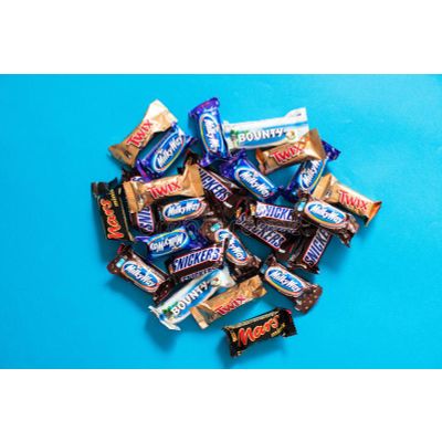 Mars Chocolate Caramel Lovers (M&Ms, Snickers, Twix & Milky Way) Fun Size  Candy Bars Variety Mix 33.87-Ounce 55-Piece Bag
