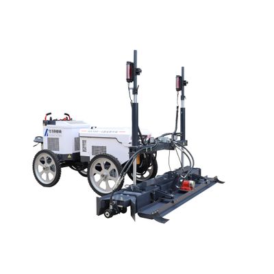 Four wheels Concrete Ride on Laser Screed Machine With 2.5M Screed Board gasoline engine