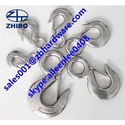 High Quality ! Lifting Hooks / Eye Slip Hook With Safety Latch