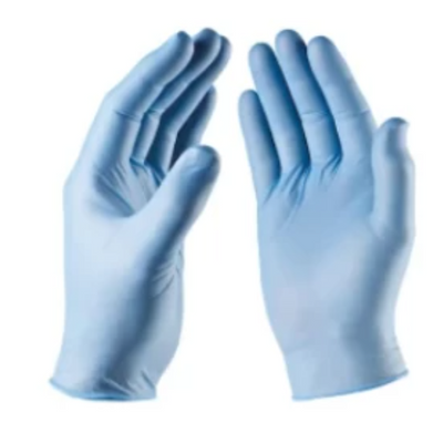Disposable medical rubber gloves for physical examination