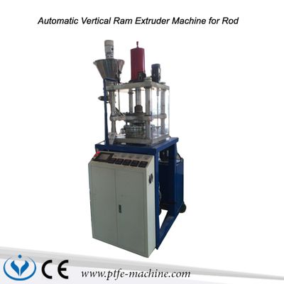 Automatic vertical ram extrusion machine for PTFE rod or teflon rod