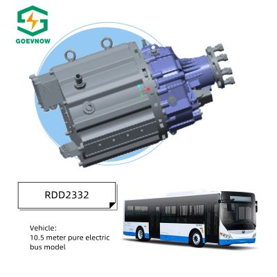 Goevnow AC synchronous motor ev kit for 10.5m bus RAD2332 Transmission motor with controller