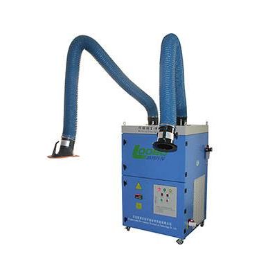 LB-JZX Portable welding fume extractor with double cartridge filters, Laser and plasma cutting smoke