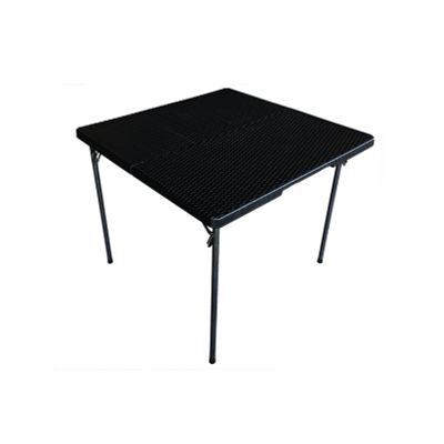 wicker folding table -35''   Plastic Furniture company   blow molding products supplier    