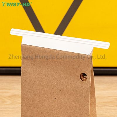 tin tie paper bags for bakery