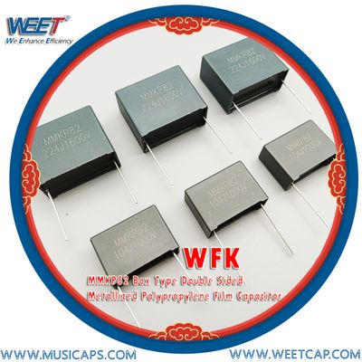 WEET WFK MMKP82 Box Type Double Sided Metallized Polypropylene Film Capacitor