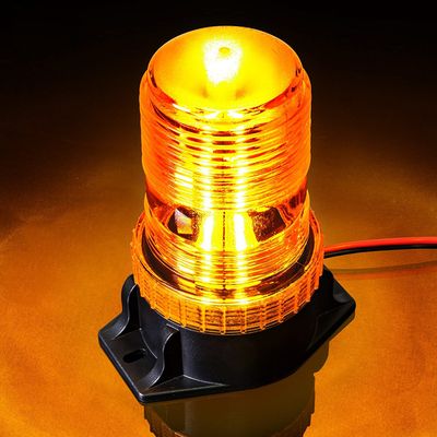 30 LED Amber/Yellow 15W Emergency Warning Flashing Safety Strobe Beacon Light for Forklift Truck Tra