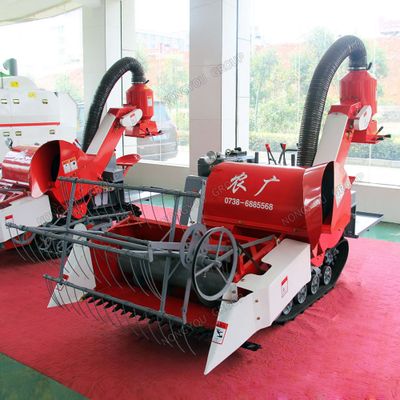 Small Rice Combine Harvester Manufacturer 4LZ-0.8