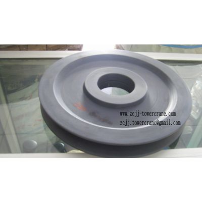 steel and nylon Pulley for tower crane