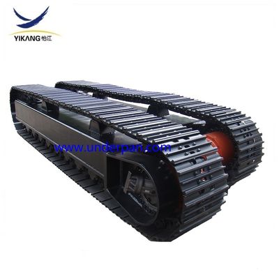 Steel crawler undercarriage system 0.5-150 tons for hydraulic drilling rig excavator dozer loader