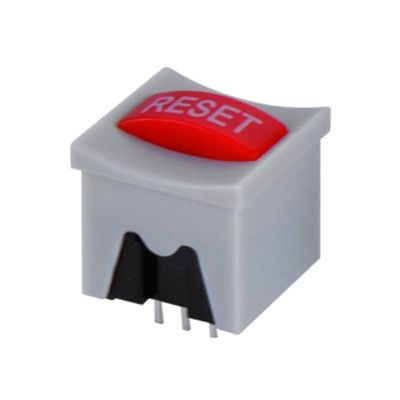 LED Panel PCB Latching Tactile Tact Push Button Switch 6 Pin DIP Red