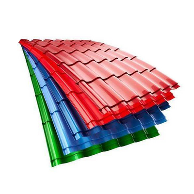 Dx51d Prepainted Steel Galvanized Corrugated Color Coated Steel Roofing Sheet