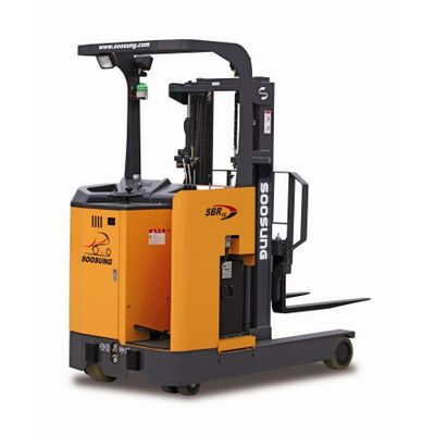 ELECTRIC REACH-TYPE FORKLIFT TRUCK