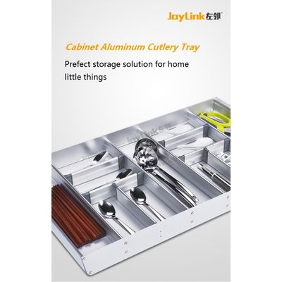 Aluminum Cutlery Tray for 400~900 Cabinet