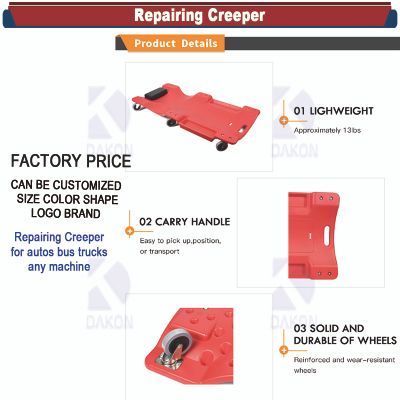 cheap factory price oem odm Repairing creeper repair fitting perform maintenance