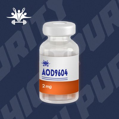 AOD9604 Injection Peptides Powder AOD9604 for Muscle Growth Bodybuilding