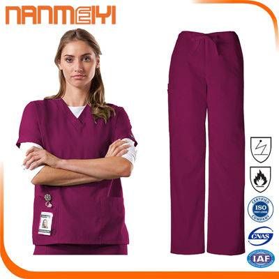 2016 new design cheap hospital uniform made in China