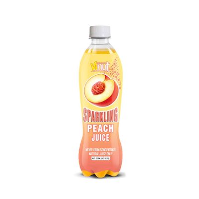Popular 330ml PET HALAL & HACCP Peach Fruity Sparkling Top Selling Product Beverage Manufacturer