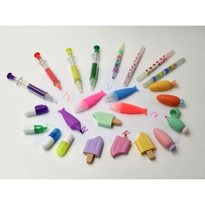 ball pen, highlighter,marker,pen box