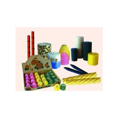 Various Craft Candles with beewax