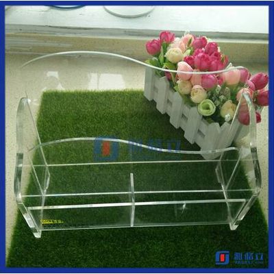 Premium Counter Top Acrylic Clear Brochure Holder