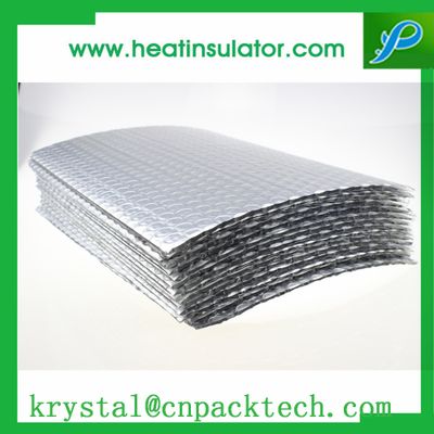 Reflective ECO-friendly Double Bubble Aluminum Layers Thermal Insulation For Building