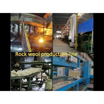 Themal Heat Insulation/Mineral/Stone/Rock Wool Board/Slab/Sheet/Panel/Roll Production Line Machine