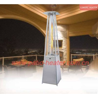 Square Pyramid glass tube Patio Heater