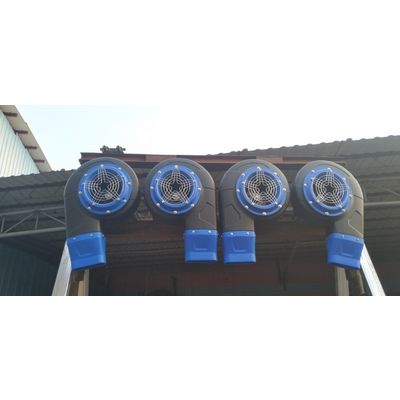 Strong Blowing Air Blower Centrifugal Fan For Car Wash - Foshan Luomei ...