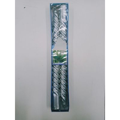Spiral Candles silver colour 10 Inch