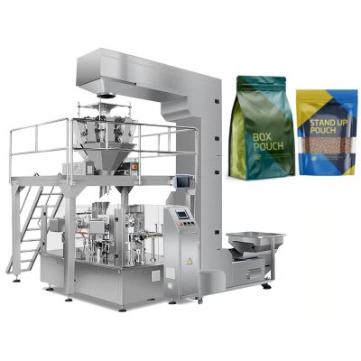 automatic premade dog food doypack machine pet food pouch packing machine