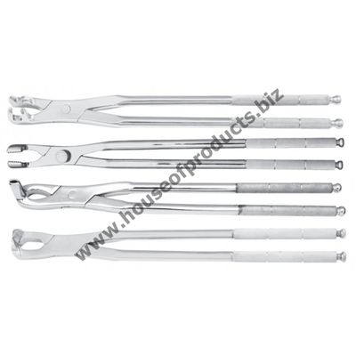 Equine Molar Forceps, Four Root , Serrated Jaw Molar Forceps, Equine Molar Spreader, Long Nose force