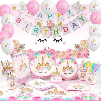 Party Supplies Happy Birthday Banner balloon sets