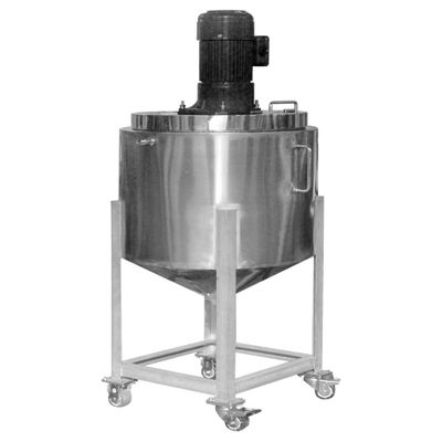 stainless steel double jacketed ice cream mixing tank