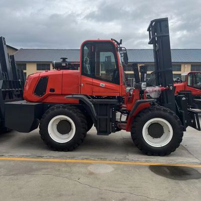 4 Wheel Drive Forklift 4 Ton Forklift Truck - Laizhou Lida Machinery Co ...