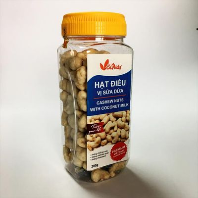 Roasted cashew nut - coconut milk flavor VISINUTS BRAND