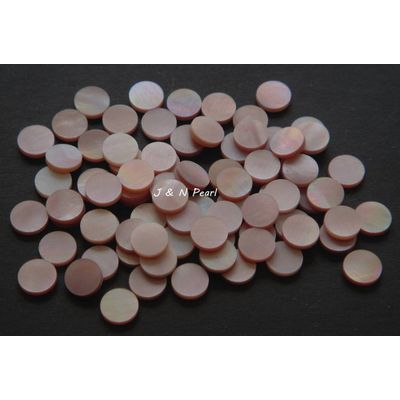 Pink Mother of Pearl Dots