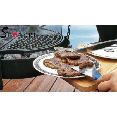 Tripod Hanging Outdoor Charcoal BBQ Grill