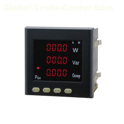 193PQF three phase ac dc power meter active or reactive with RS-485