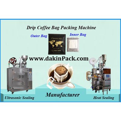 Nicaragua drip coffee bag packing machine, kurasu drip bag coffee packing machine