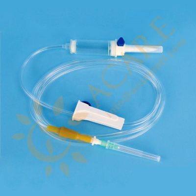 Disposable infusion set with or without needles