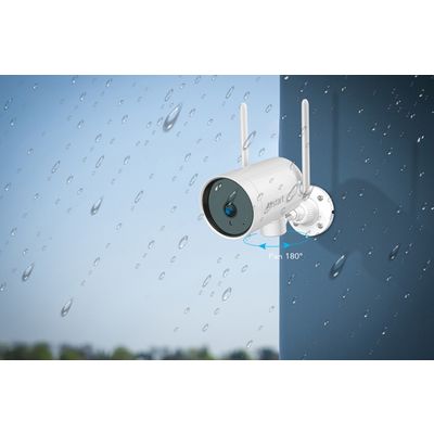 CD201P Waterproof Night Vision Pan/Tilt Outdoor Security Camera