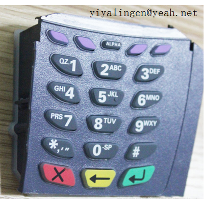 OEM POS Silicone Keypad for VERIFONE VX510 from China factory
