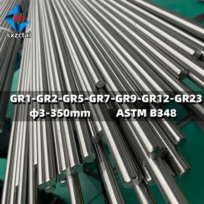 Titanium bars ASTM B348 GR1/GR2/GR5/GR7/GR23