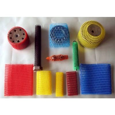 PE Plastic Expanding Packing Protective Sleeves Mesh Net