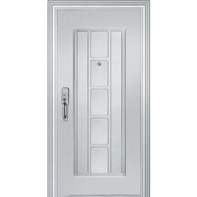Apartment stainless steel panel door