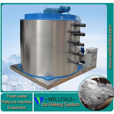 30T industrial flake ice machine drum made in China